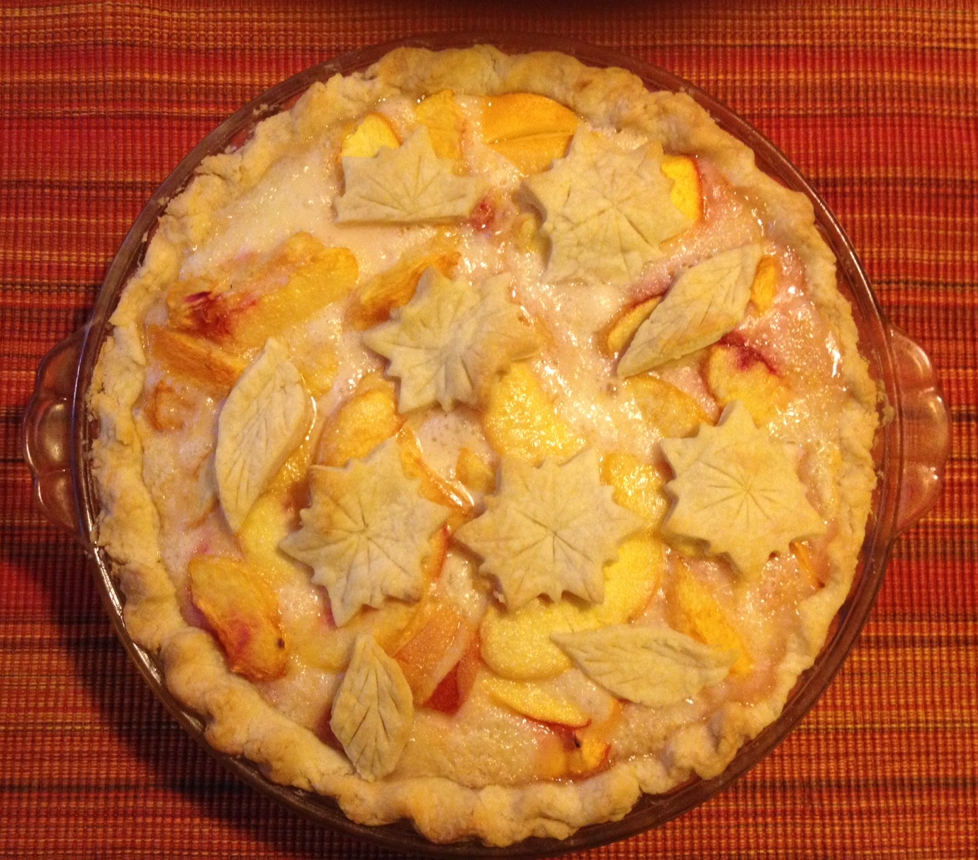 Peaches N Cream Pie